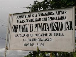 SMP Negeri 13  Pematangsiantar